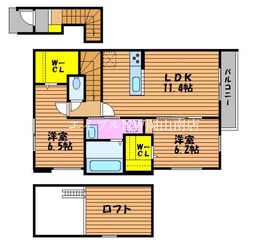 東山・おかでんミュージアム駅駅 徒歩32分 2階の物件間取画像